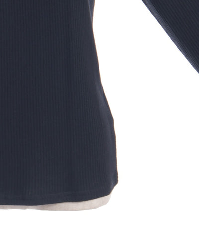 Tulle Rose Lace Panel Pullover