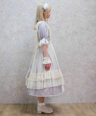 Dotted Tulle Apron