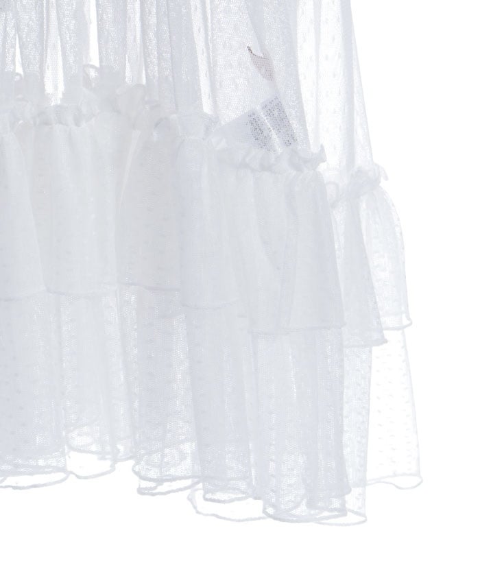 Dotted Tulle Apron