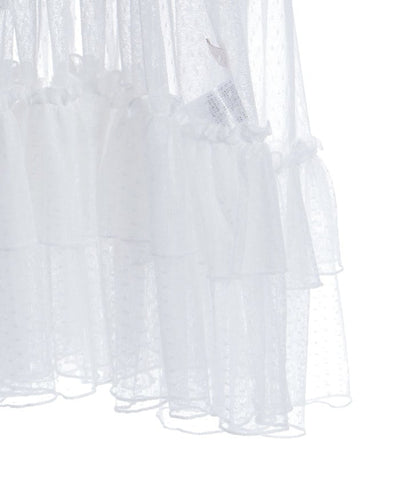 Dotted Tulle Apron