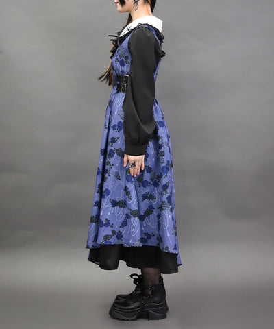 Nightmare Rose Asymmetric Dress