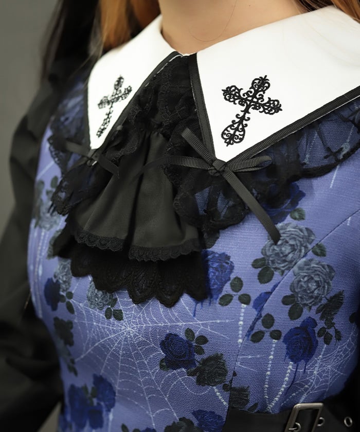 Nightmare Rose Asymmetric Dress