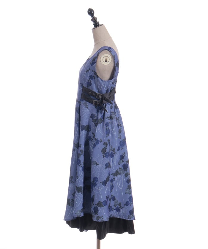 Nightmare Rose Asymmetric Dress