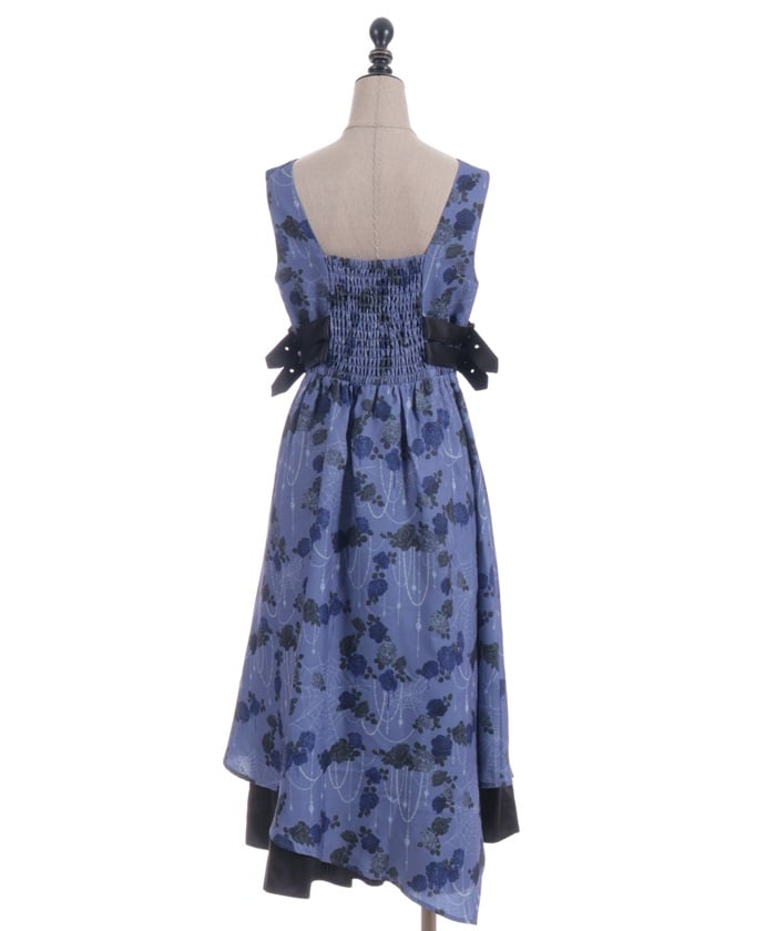 Nightmare Rose Asymmetric Dress