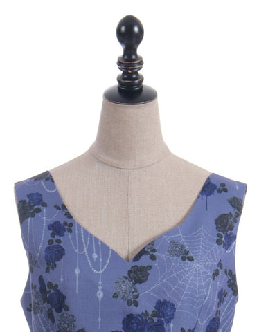 Nightmare Rose Asymmetric Dress