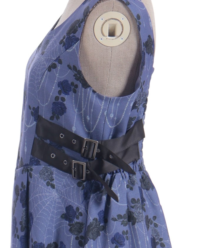 Nightmare Rose Asymmetric Dress