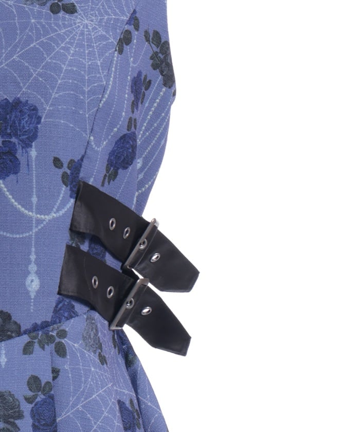 Nightmare Rose Asymmetric Dress