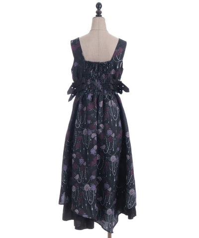 Nightmare Rose Asymmetric Dress