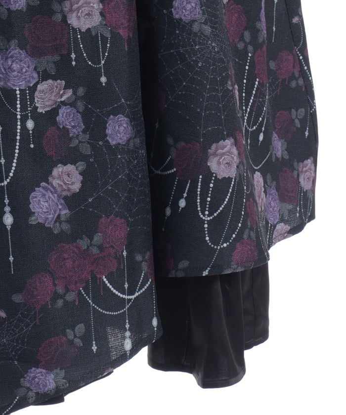 Nightmare Rose Asymmetric Dress