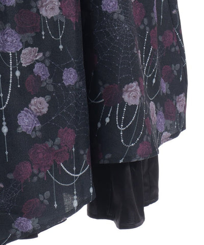 Nightmare Rose Asymmetric Dress