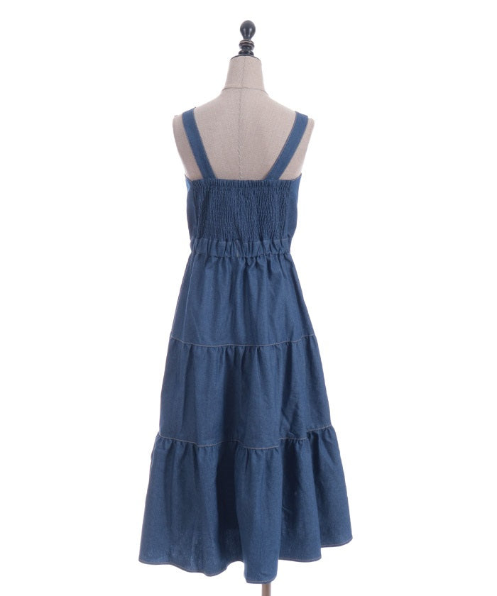 Tiered Long Dress