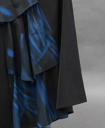 Frill Panel Jumper Skirt