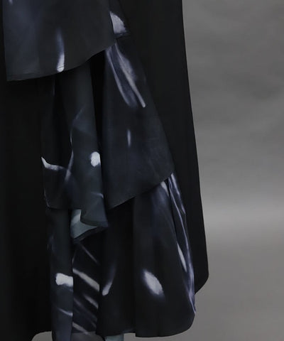 Frill Panel Jumper Skirt