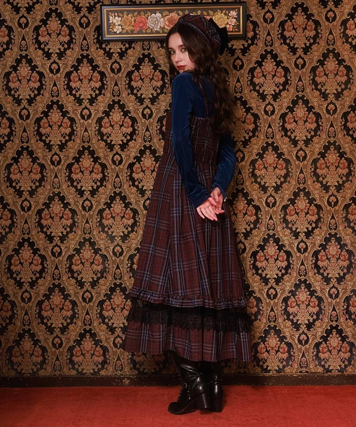 Tartan Plaid Jumper Skirt