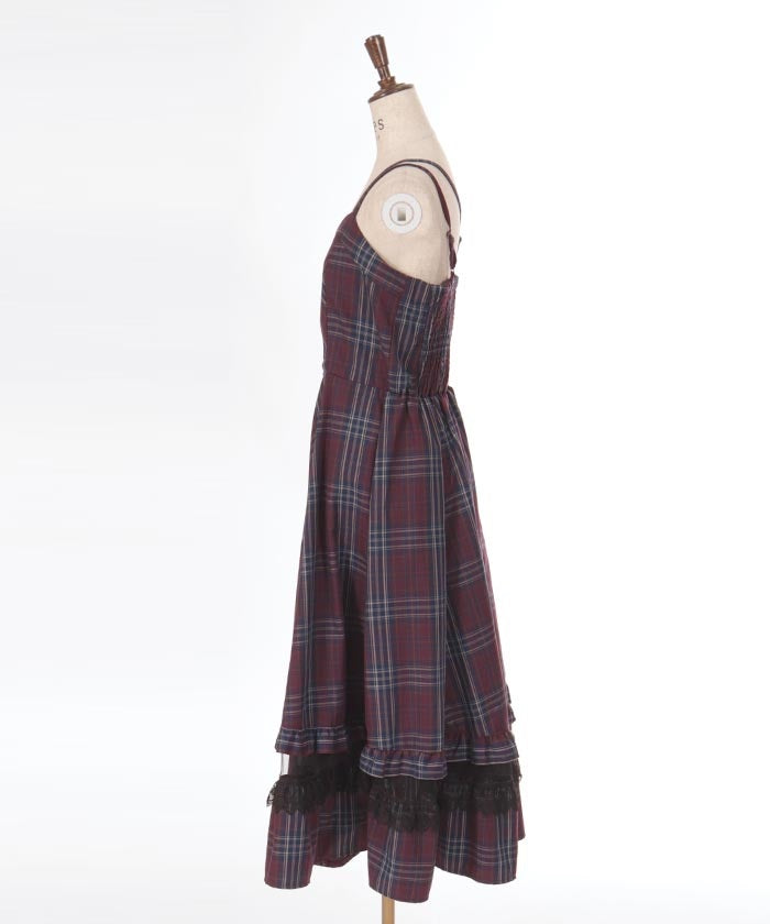 Tartan Plaid Jumper Skirt