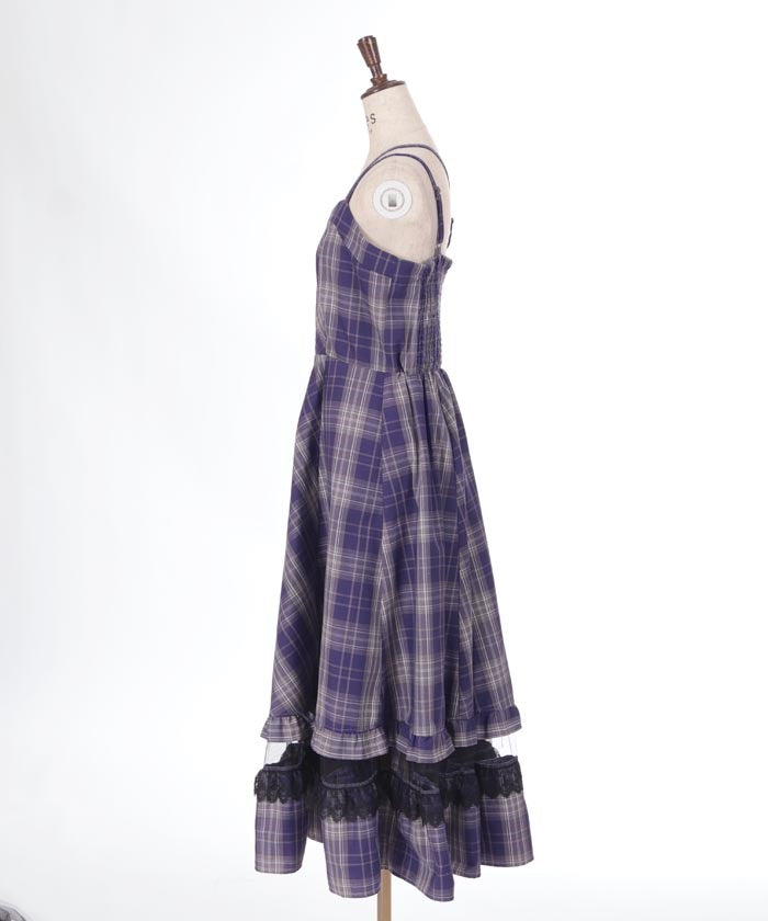 Tartan Plaid Jumper Skirt