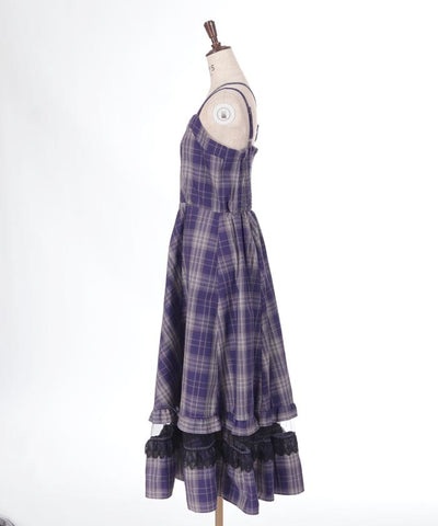 Tartan Plaid Jumper Skirt