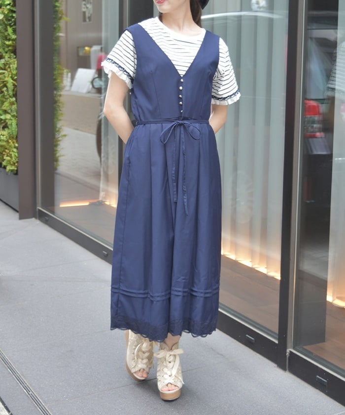 axes femme｜ベルト付キャミワンピース | Rakuten Fashion(楽天