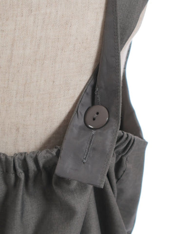 Row Buttons Tuck Jumper Skirt