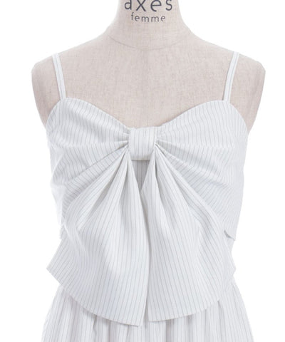 Big Ribbon Tiered Dress