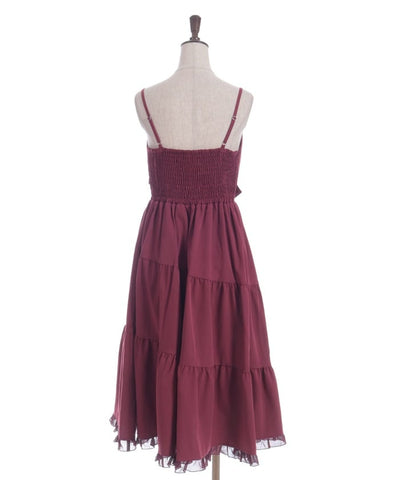 Big Ribbon Tiered Dress