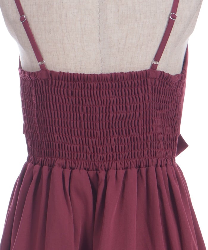 Big Ribbon Tiered Dress