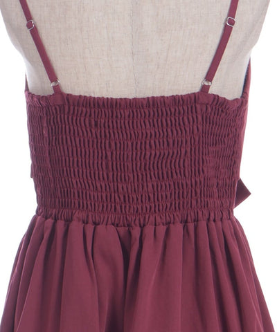 Big Ribbon Tiered Dress