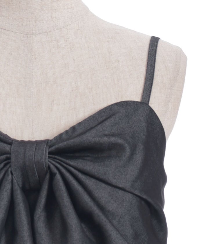 Big Ribbon Tiered Dress