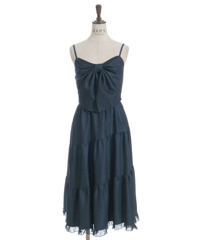 Big Ribbon Tiered Dress