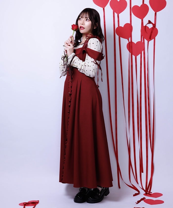 Tulle Ribbon Dress – axes femme from JAPAN