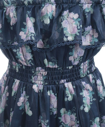 Millefeuille Rose Pattern Dress