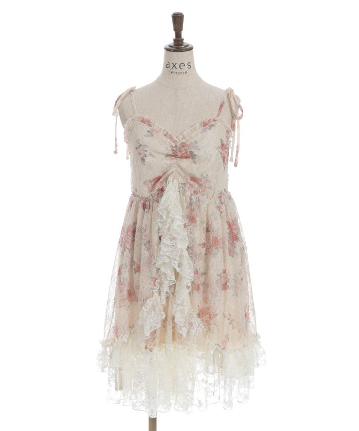 Bouquet Lace Camisole Tunic – axes femme from JAPAN