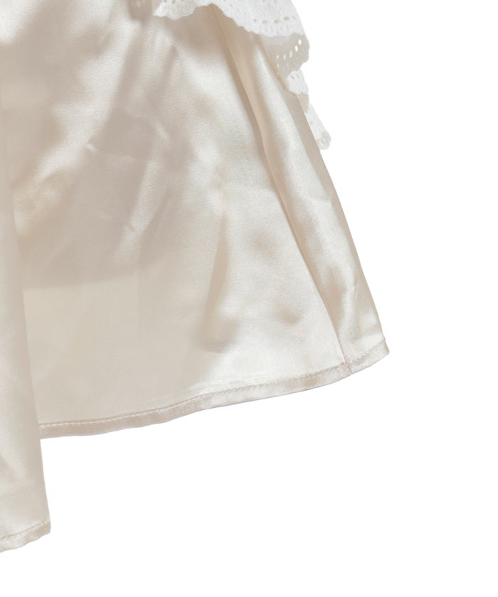 Floral Pattern Lace Tunic