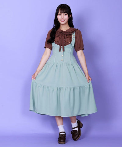 Tiered Jumper Skirt