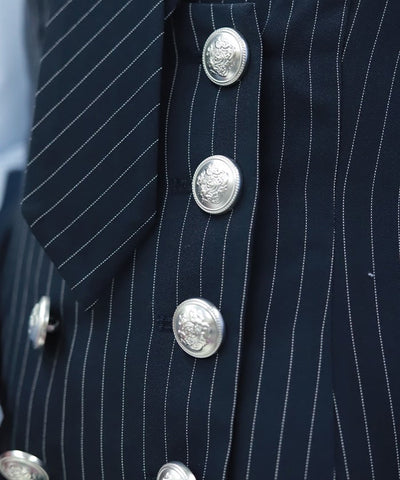 Striped Jumper Skirt