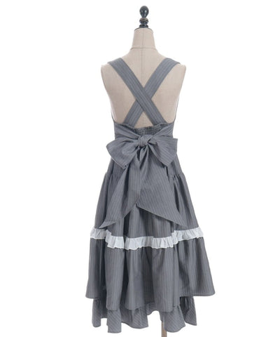 Striped Jumper Skirt