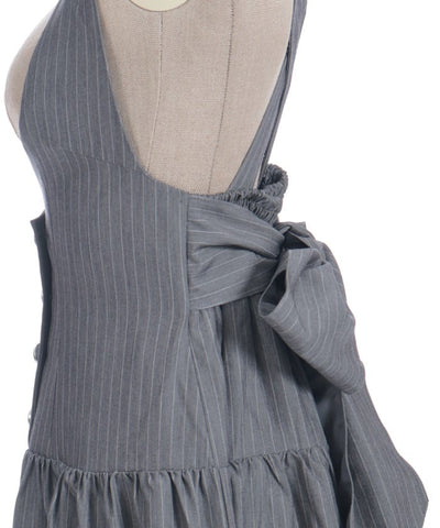 Striped Jumper Skirt