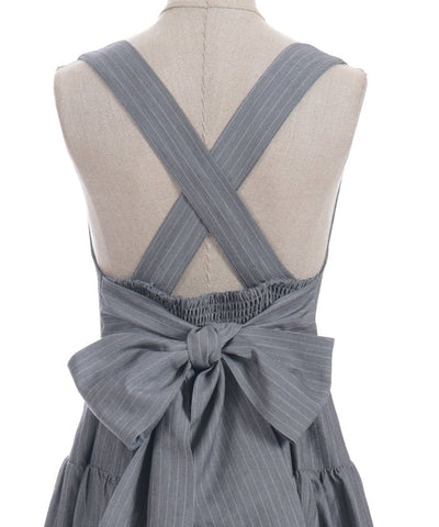 Striped Jumper Skirt