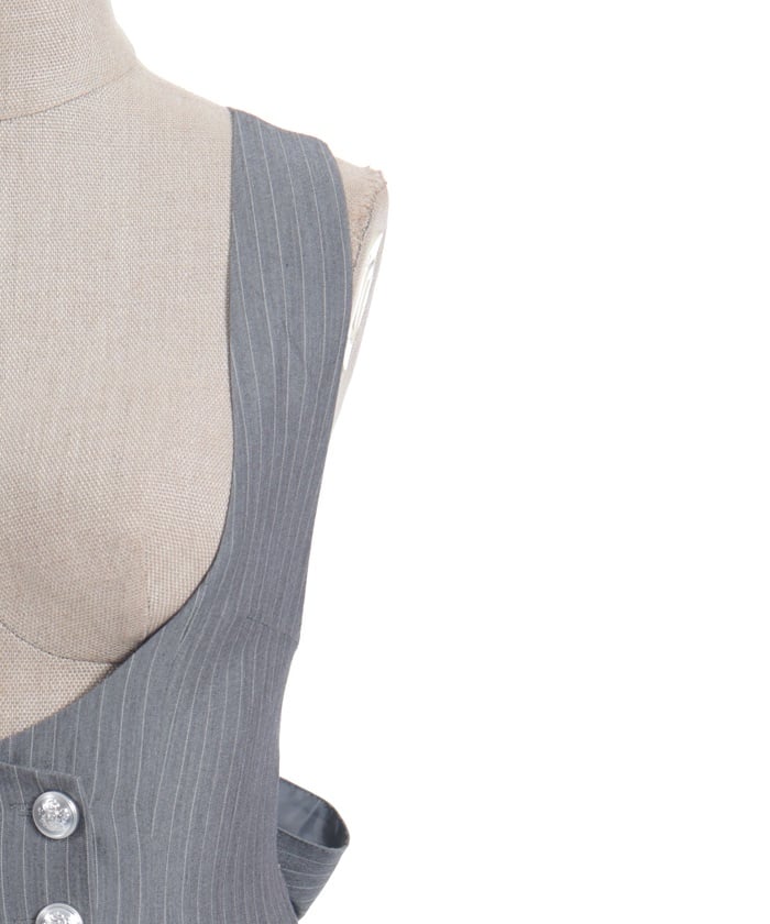 Striped Jumper Skirt