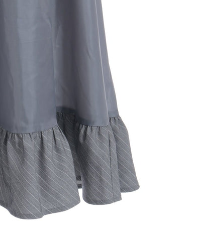 Striped Jumper Skirt