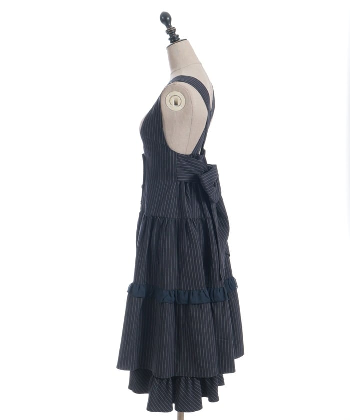 Striped Jumper Skirt