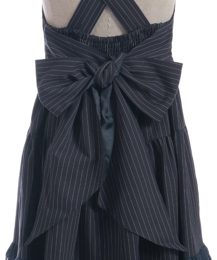 Striped Jumper Skirt