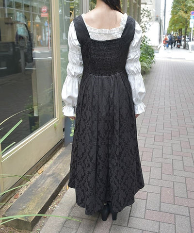 Corset Style Jacquard Jumper Skirt