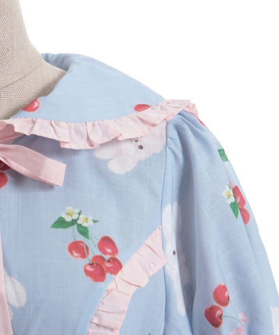 Cherry Bunny Pattern Dress