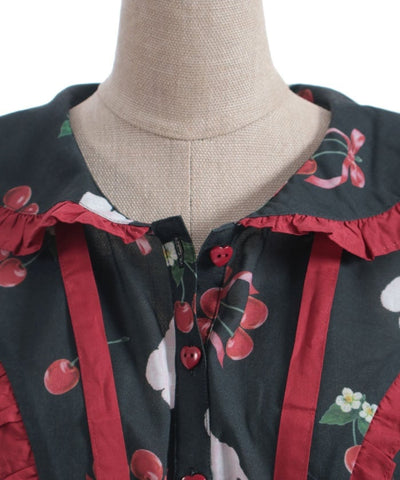 Cherry Bunny Pattern Dress