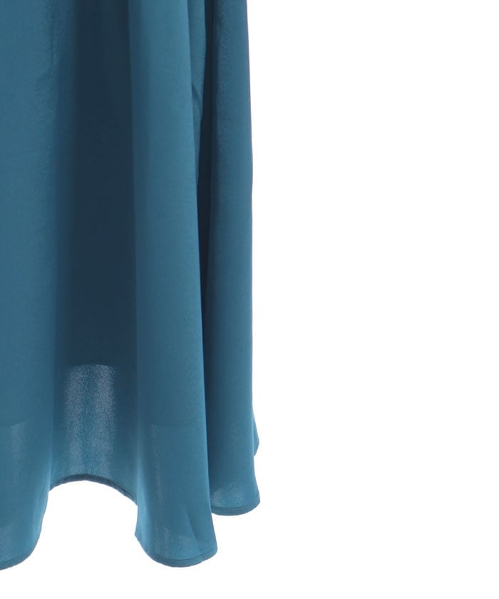 Lace Sleeve Square Neck Dress