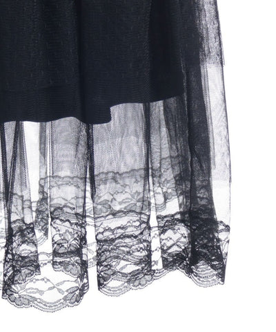 Flare Sleeve Tulle Dress