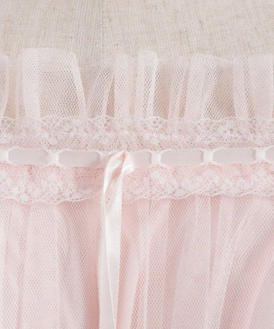 Flare Sleeve Tulle Dress
