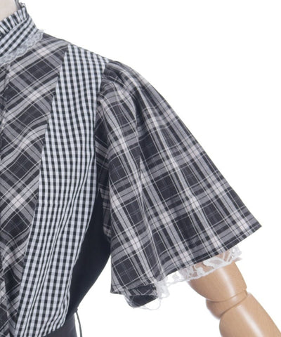 Plaid Panel Patchwork Dress