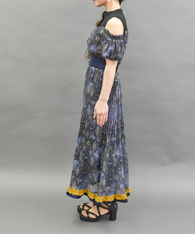 Arabian Nights Open Shoulder Dress